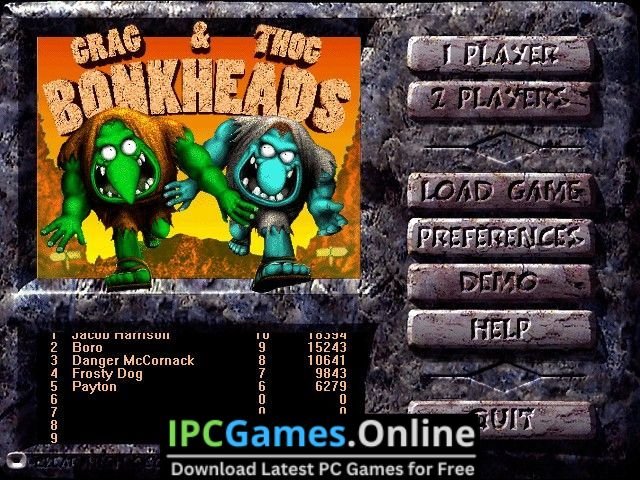 Bonkheads Game Free Download