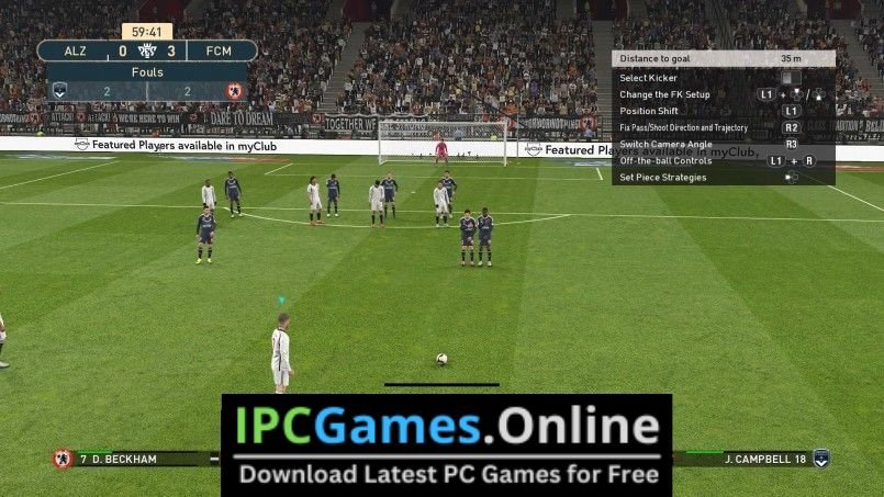 Pro Evolution Soccer 2019 Free Download